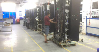 Shenzhen Daxin Intelligent Equipment Technology Co., Ltd linha de produção da fábrica
