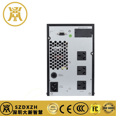 Suporte de energia UPS industrial inteligente 1000VA / 800W UPS de alta eficiência com 2 baterias incorporadas