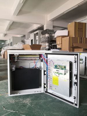 IP55 Armário de distribuição de energia Armário montado na parede com fonte de alimentação