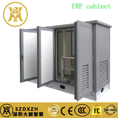 2 compartimentos gabinete de alimentação exterior IP55 gabinete de bateria de reserva com arrefecimento