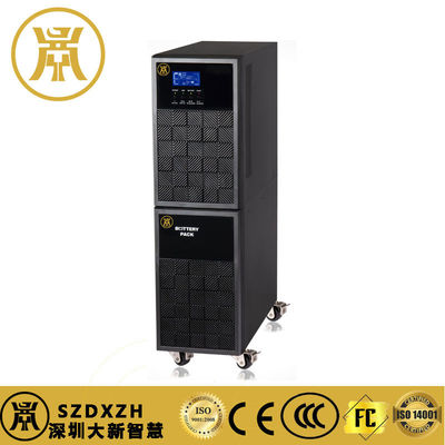 UPS de alta frequência de entrada única de saída única 8KW Capacidade em linha UPS de longa duração
