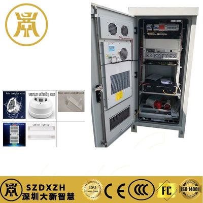 Armário de alimentação exterior 40U Armário de instalação de célula integrada com sistema UPS rectificador