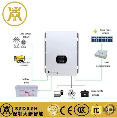 4000 - 18000KVA Inverter híbrido fora da rede 12v / 24v / 48v Inverter fotovoltaico